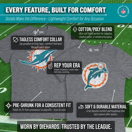 Miami Dolphins NFL Modern Throwback T-shirt - Team Color
