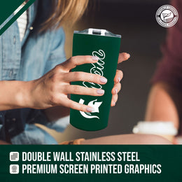 Michigan State Spartans NCAA Stainless Steel Travel Tumbler for Mom - Green