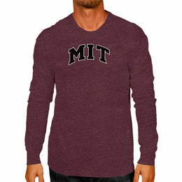 MIT Engineers NCAA MVP Adult Long-Sleeve Shirt - Maroon