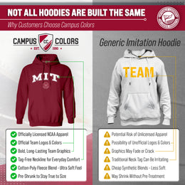 MIT Arch & Logo Gameday Hoodie - Cardinal