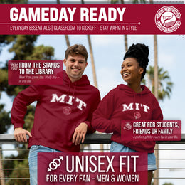 MIT Arch & Logo Gameday Hoodie - Cardinal