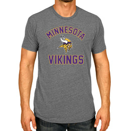 Minnesota Vikings Team Fan Apparel NFL  Adult Gameday T-Shirt - Sport Gray