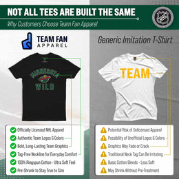 Minnesota Wild NHL Gameday T-Shirt - Black