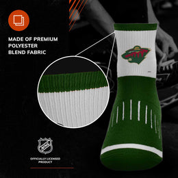 Minnesota Wild NHL Youth Surge Socks - Forest Green