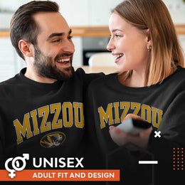 Missouri Tigers NCAA Adult Tackle Twill Crewneck Sweatshirt - Black