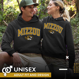 Missouri Tigers NCAA Adult Tackle Twill Hooded Sweatshirt - Black