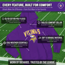 Minnesota Vikings NFL Home Team Hoodie - Purple