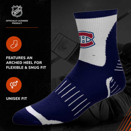 Montreal Canadiens NHL Youth Surge Socks - Navy