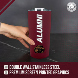 Montana Grizzlies Collegiate Stainless Steel Travel Tumbler for Alumni - Maroon