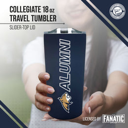 Montana State Bobcats Collegiate Stainless Steel Travel Tumbler for Alumni - Navy