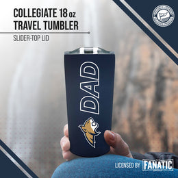 Montana State Bobcats NCAA Stainless Steel Travel Tumbler for Dad - Navy