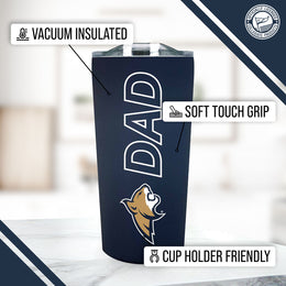Montana State Bobcats NCAA Stainless Steel Travel Tumbler for Dad - Navy