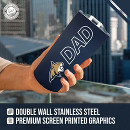 Montana State Bobcats NCAA Stainless Steel Travel Tumbler for Dad - Navy