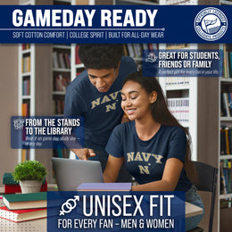 Navy Midshipmen Gameday Cotton T-Shirt for Men and Women