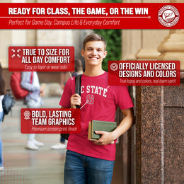 NC State Wolfpack Gameday Cotton T-Shirt for Men and Women
