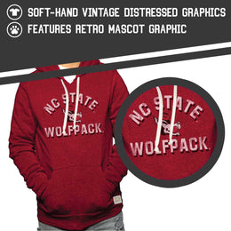 NC State Wolfpack Adult University Hoodie - Red
