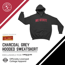 NC State Wolfpack NCAA Fan Hoodie Sweatshirt Men Women - Charcoal
