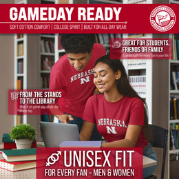 Nebraska Cornhuskers Gameday Cotton T-Shirt for Men and Women