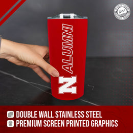 Nebraska Cornhuskers Collegiate Stainless Steel Travel Tumbler for Alumni - Red