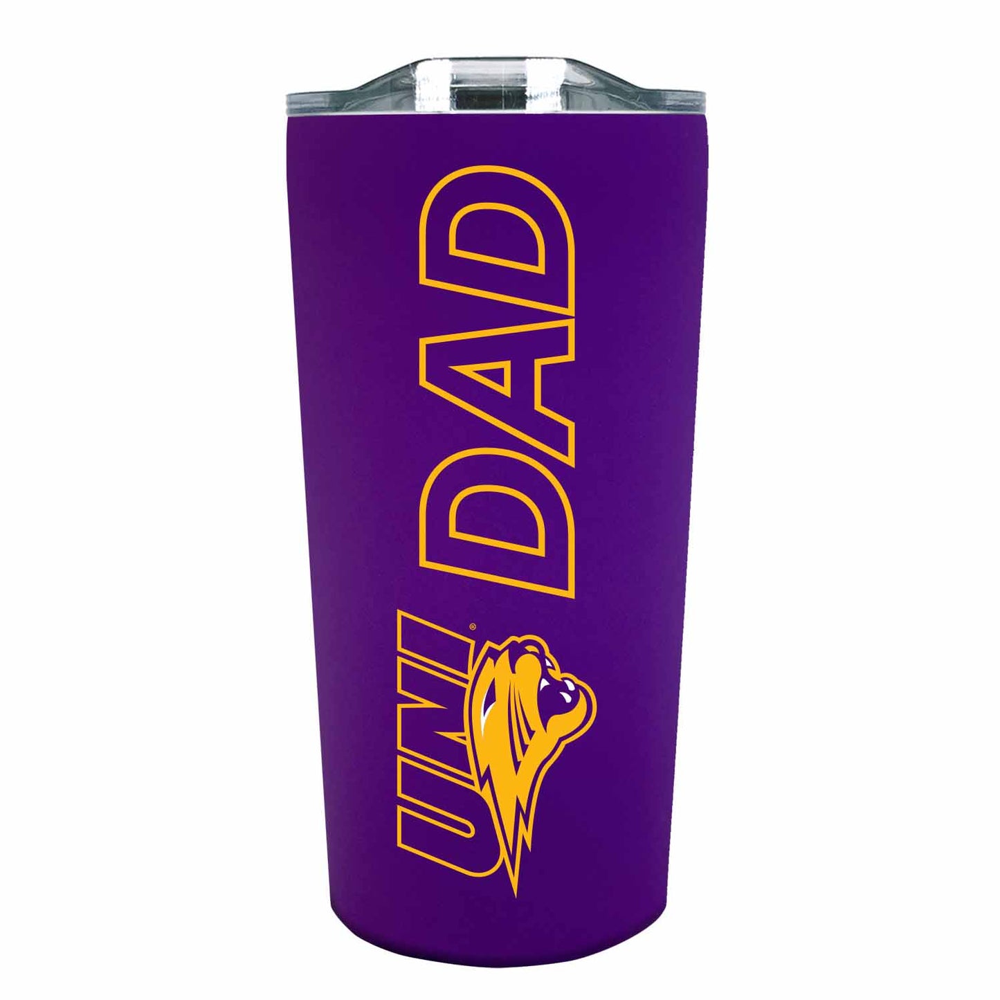 Northern Iowa Panthers NCAA Stainless Steel Travel Tumbler for Dad - Purple