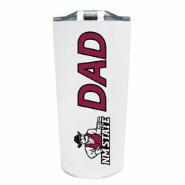 New Mexico State Aggies NCAA Stainless Steel Travel Tumbler for Dad - White