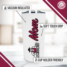 New Mexico State Aggies NCAA Stainless Steel Travel Tumbler for Mom - White
