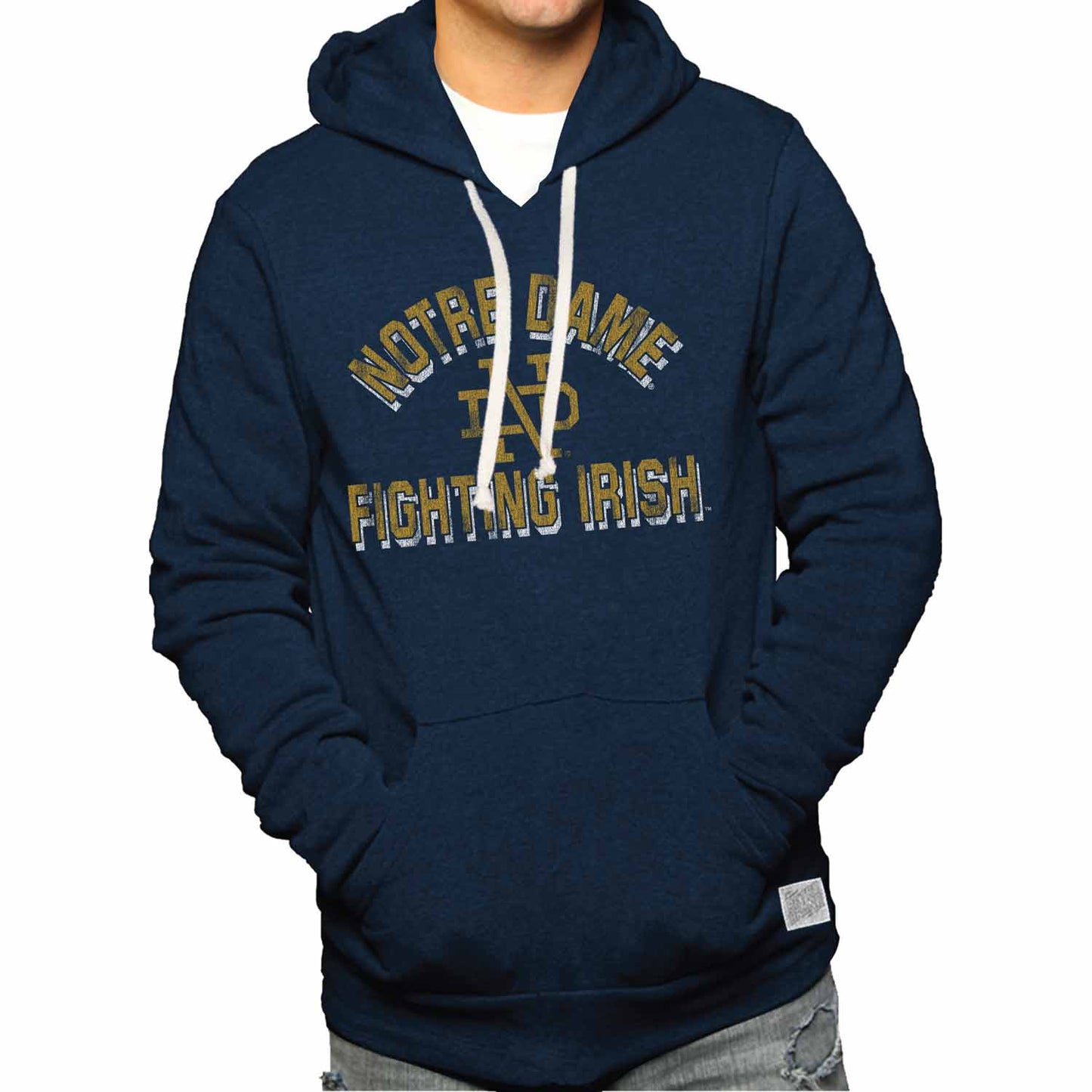 Notre Dame Fighting Irish Adult University Hoodie - Navy