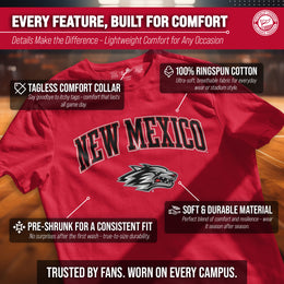 New Mexico Lobos Gameday Cotton T-Shirt for Men and Women