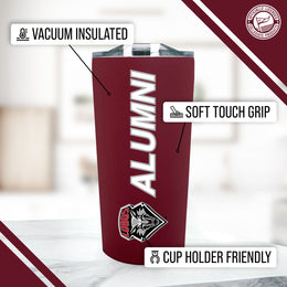 New Mexico Lobos Collegiate Stainless Steel Travel Tumbler for Alumni - Maroon