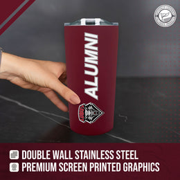 New Mexico Lobos Collegiate Stainless Steel Travel Tumbler for Alumni - Maroon