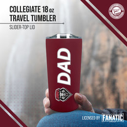 New Mexico Lobos NCAA Stainless Steel Travel Tumbler for Dad - Maroon