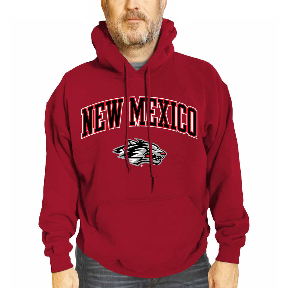 NWMX Arch & Logo Gameday Hoodie - Red