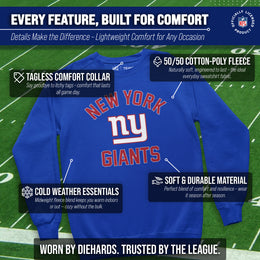 New York Giants  NFL Crewneck Sweatshirt - Royal