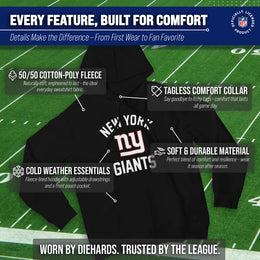 New York Giants Team Fan Apparel NFL  Gameday Hoodie - Black