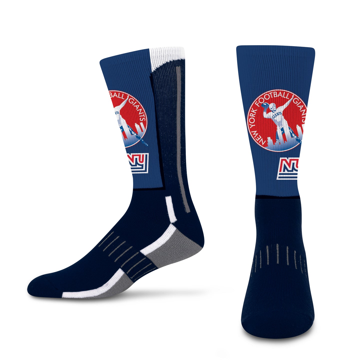 New York Giants NFL V Curve  Socks - Royal