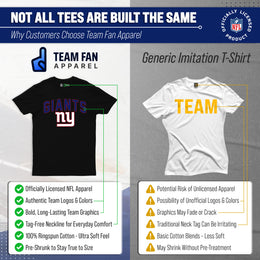 New York Giants NFL Home Team Tee - Black