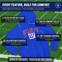 New York Giants NFL Home Team Hoodie - Royal