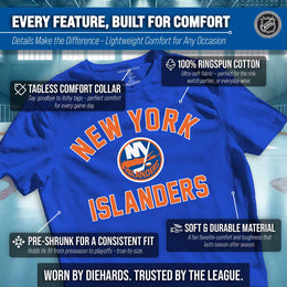 New York Islanders NHL Gameday T-Shirt - Royal Blue