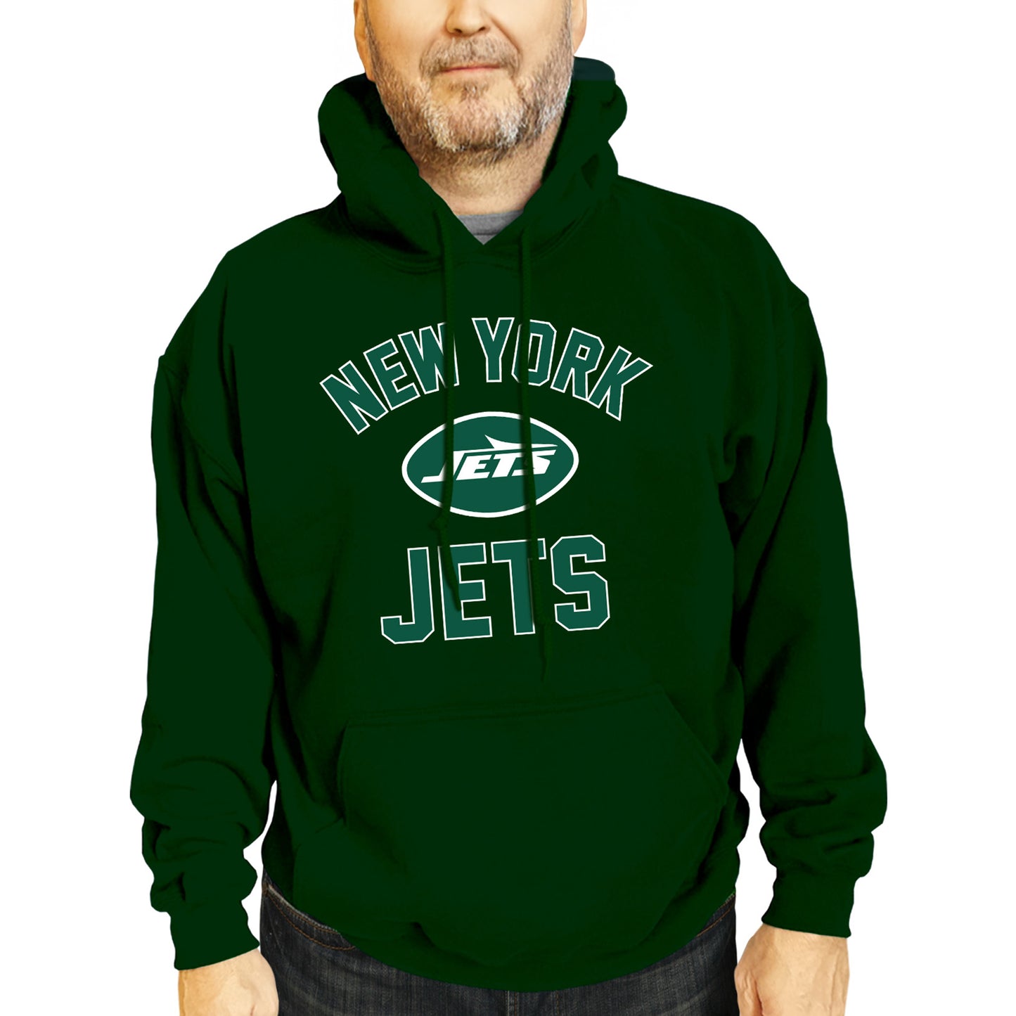 New York Jets Team Fan Apparel NFL  Gameday Hoodie - Forest Green