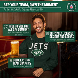 New York Jets NFL Home Team Crew - Forest Green