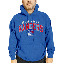 New York Rangers NHL Adult Unisex Powerplay Hooded Sweatshirt - Royal