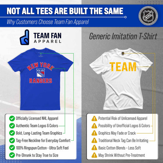New York Rangers NHL Gameday T-Shirt - Royal Blue