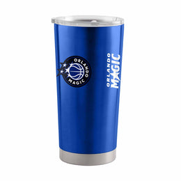 Orlando Magic NBA Basketball 20oz Stainless Steel Vacuum Insulated Game Day Tumbler with Silicone Grip - Royal