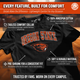 Oregon State Beavers Gameday Cotton T-Shirt for Men and Women