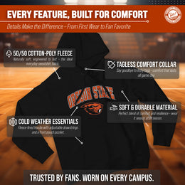 ORST Arch & Logo Gameday Hoodie - Black