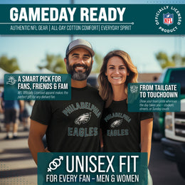 Philadelphia Eagles Team Fan Apparel NFL  Gameday T-Shirt - Black