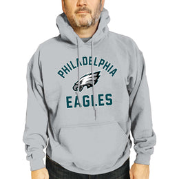 Philadelphia Eagles Team Fan Apparel NFL  Gameday Hoodie - Gray