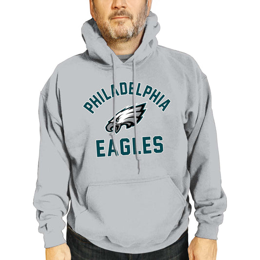 Philadelphia Eagles Team Fan Apparel NFL  Gameday Hoodie - Gray