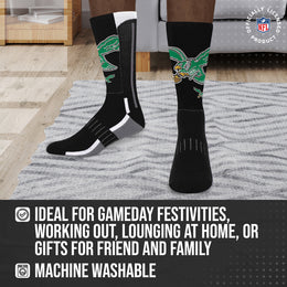 Philadelphia Eagles NFL V Curve  Socks - Kelly Green
