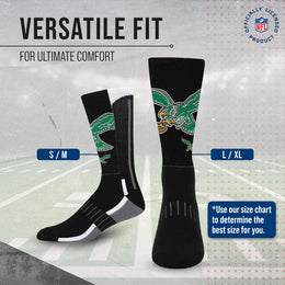 Philadelphia Eagles NFL V Curve  Socks - Kelly Green